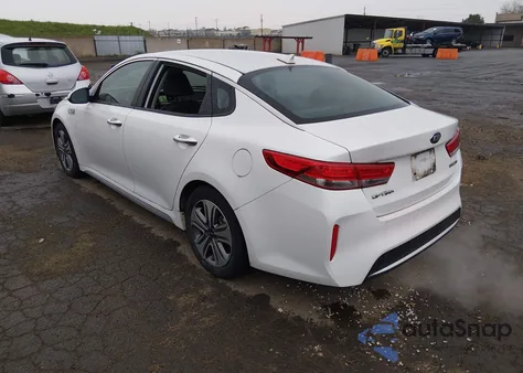2017 Kia Optima Hybrid Ex из США, поврежденный, VIN KNAGU4LE2H5017914